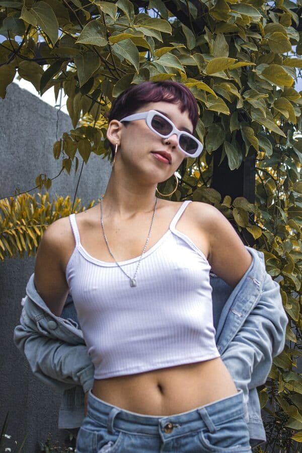 Ribbed Crop Tank Top